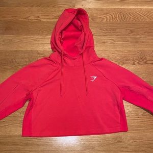 GYMSHARK Training Cropped Hoodie Size M